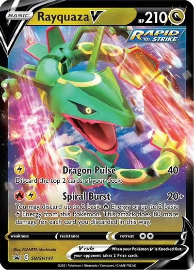 Rayquaza V (SWSH147) [Sword & Shield: Black Star Promos] | Mindsight Gaming