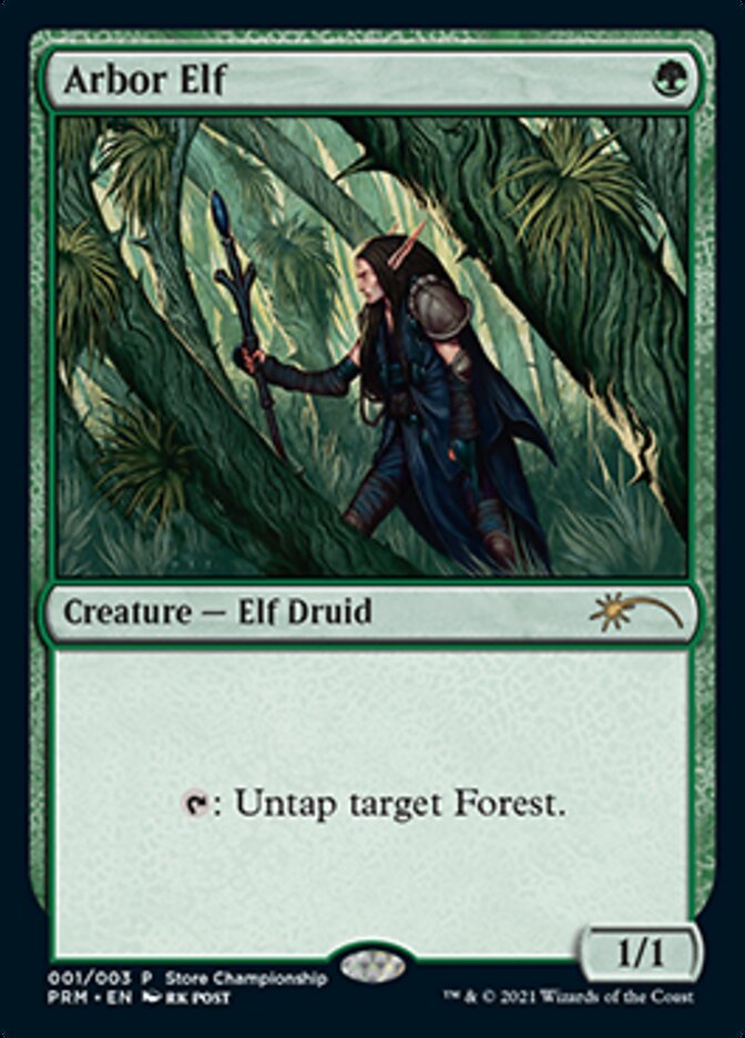 Arbor Elf [Wizards Play Network 2021] | Mindsight Gaming