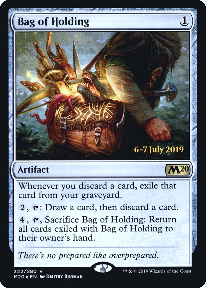 Bag of Holding  [Core Set 2020 Prerelease Promos] | Mindsight Gaming