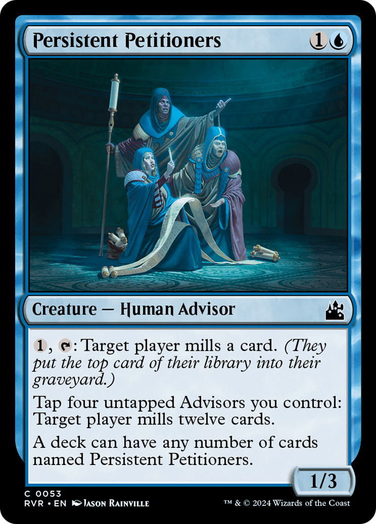 Persistent Petitioners [Ravnica Remastered] | Mindsight Gaming