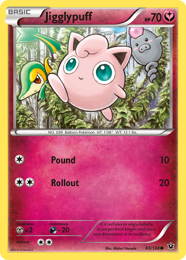 Jigglypuff (65/124) [XY: Fates Collide] | Mindsight Gaming