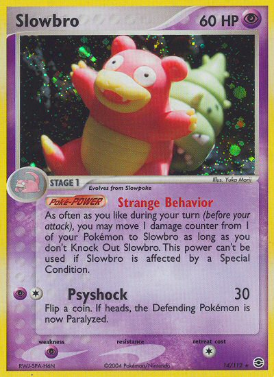 Slowbro (14/112) [EX: FireRed & LeafGreen] | Mindsight Gaming