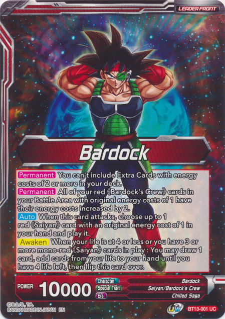 Bardock // SS Bardock, the Legend Awakened (BT13-001) [Supreme Rivalry Prerelease Promos] | Mindsight Gaming