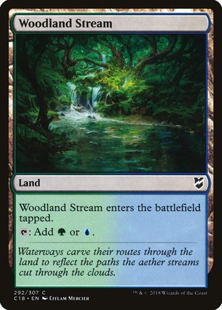 Woodland Stream [Commander 2018] | Mindsight Gaming