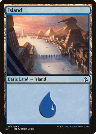 Island (258) [Amonkhet] | Mindsight Gaming