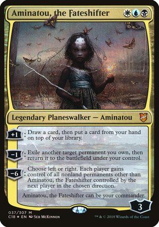 Aminatou, the Fateshifter (Commander 2018) [Commander 2018 Oversized] | Mindsight Gaming