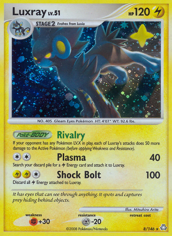 Luxray (8/146) [Diamond & Pearl: Legends Awakened] | Mindsight Gaming