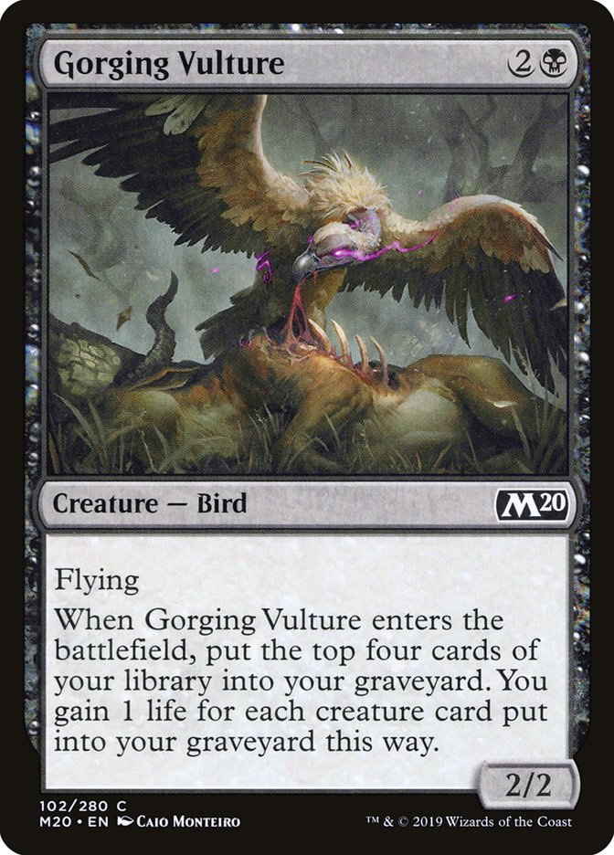 Gorging Vulture [Core Set 2020] | Mindsight Gaming