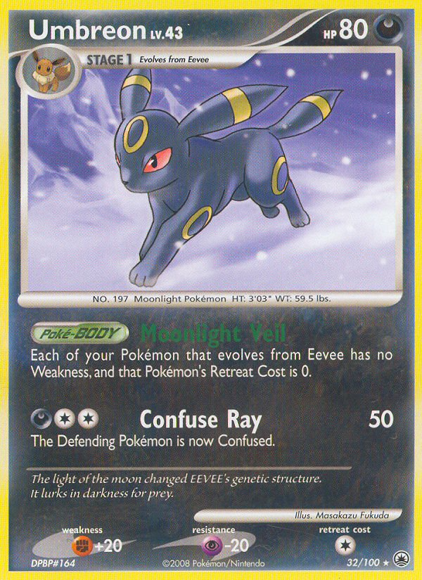 Umbreon (32/100) [Diamond & Pearl: Majestic Dawn] | Mindsight Gaming