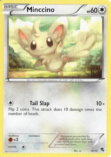 Minccino (19/30) [Black & White: Trainer Kit - Zoroark] | Mindsight Gaming