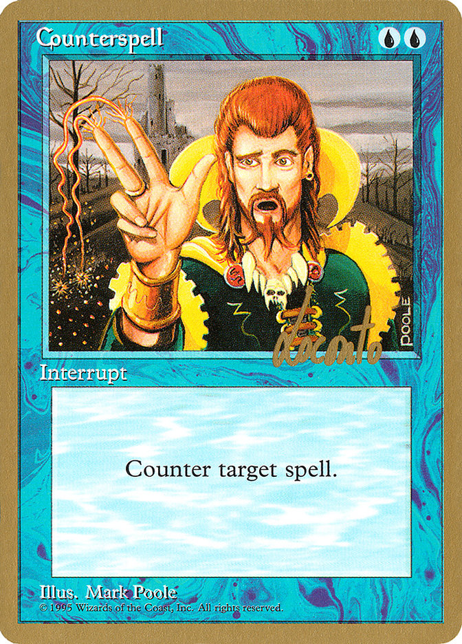 Counterspell (Michael Loconto) [Pro Tour Collector Set] | Mindsight Gaming