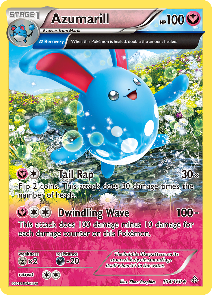 Azumarill (104/160) [XY: Primal Clash] | Mindsight Gaming