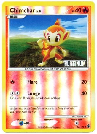 Chimchar (56/100) [Burger King Promos: 2009 Collection] | Mindsight Gaming