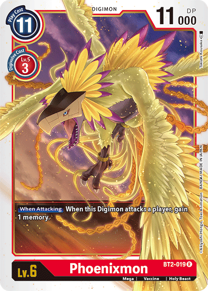 Phoenixmon [BT2-019] [Release Special Booster Ver.1.5] | Mindsight Gaming