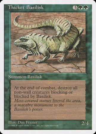 Thicket Basilisk [Fourth Edition] | Mindsight Gaming