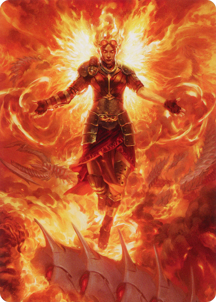 Chandra, Hope's Beacon Art Card [March of the Machine Art Series] | Mindsight Gaming