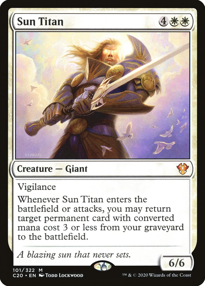 Sun Titan [Commander 2020] | Mindsight Gaming