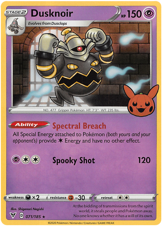 Dusknoir (071/185) [Trick or Trade 2023] | Mindsight Gaming