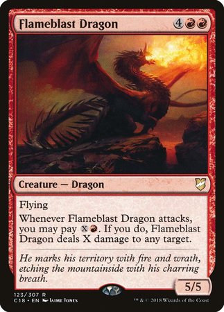 Flameblast Dragon [Commander 2018] | Mindsight Gaming