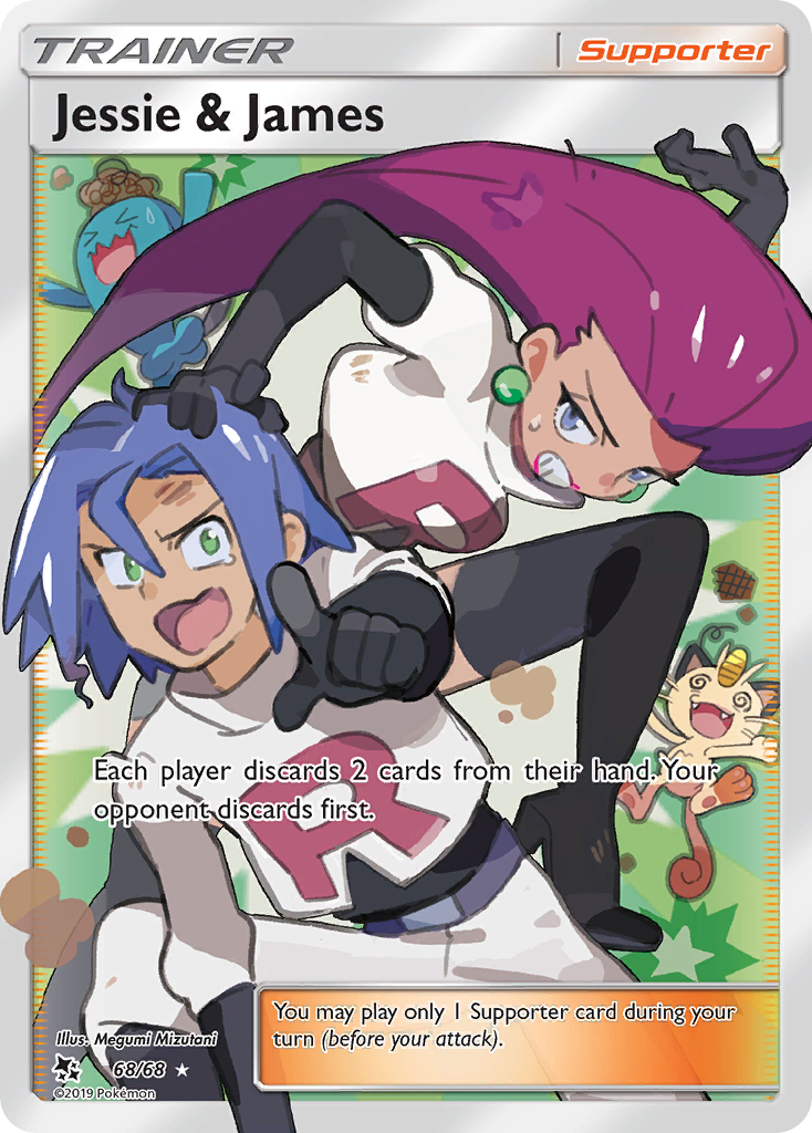 Jessie & James (68/68) [Sun & Moon: Hidden Fates] | Mindsight Gaming