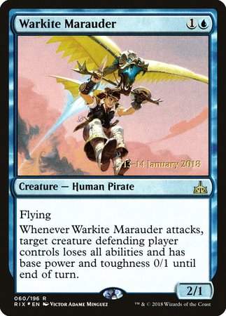 Warkite Marauder [Rivals of Ixalan Promos] | Mindsight Gaming