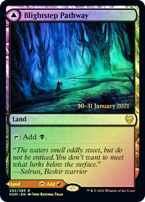 Blightstep Pathway // Searstep Pathway  [Kaldheim Prerelease Promos] | Mindsight Gaming