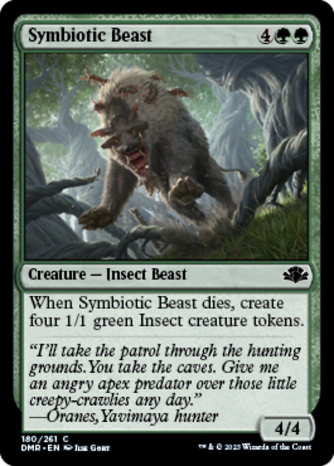 Symbiotic Beast [Dominaria Remastered] | Mindsight Gaming