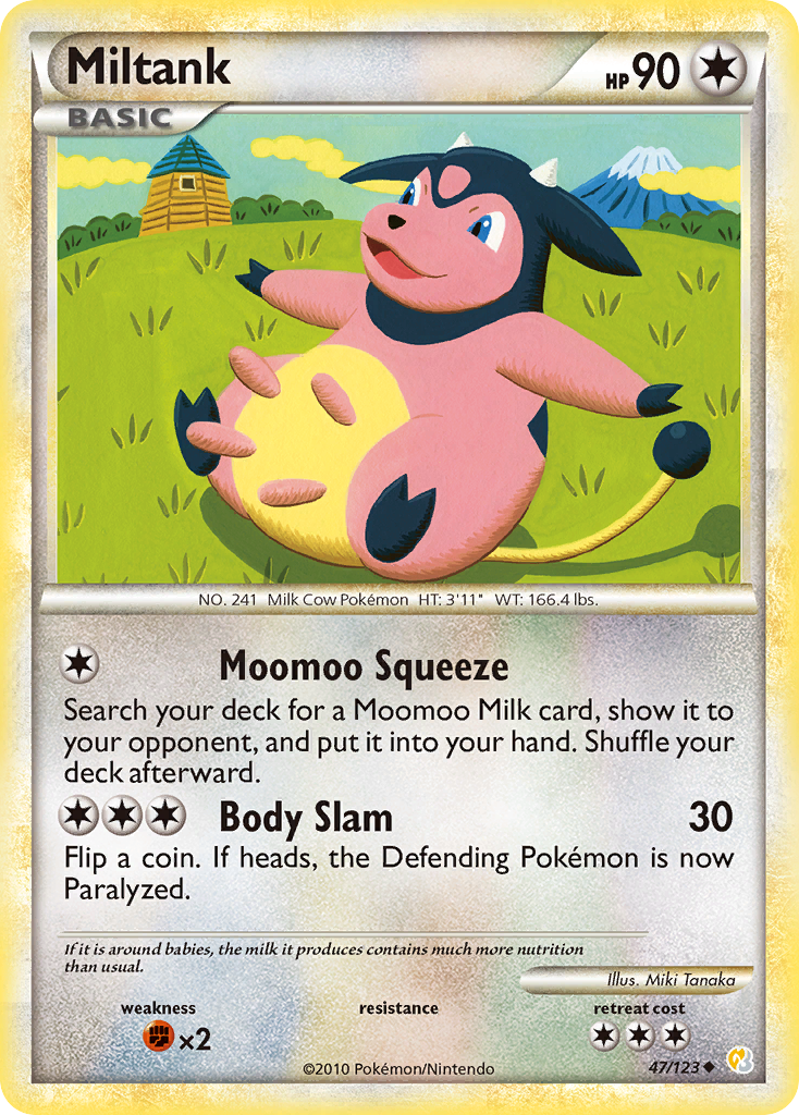 Miltank (47/123) [HeartGold & SoulSilver: Base Set] | Mindsight Gaming