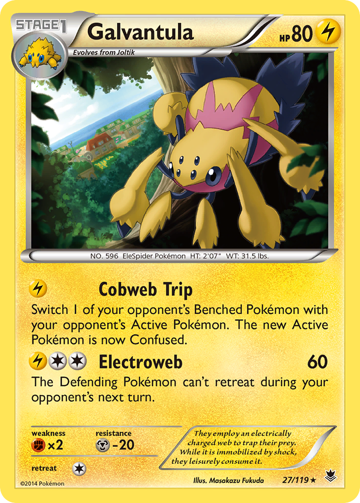 Galvantula (27/119) [XY: Phantom Forces] | Mindsight Gaming