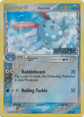 Azumarill (19/113) (Delta Species) (Stamped) [EX: Delta Species] | Mindsight Gaming