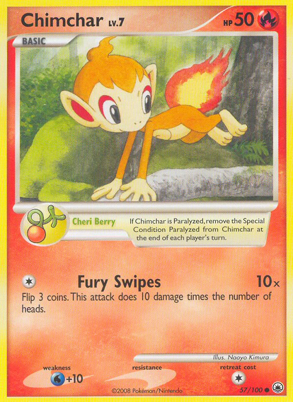 Chimchar (57/100) [Diamond & Pearl: Majestic Dawn] | Mindsight Gaming