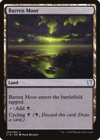 Barren Moor [Commander 2019] | Mindsight Gaming