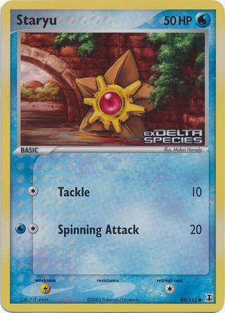 Staryu (84/113) (Stamped) [EX: Delta Species] | Mindsight Gaming