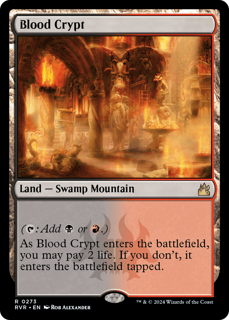 Blood Crypt [Ravnica Remastered] | Mindsight Gaming