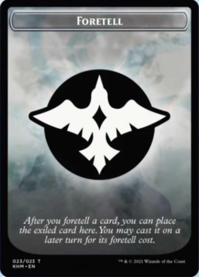 Foretell [Kaldheim Tokens] | Mindsight Gaming