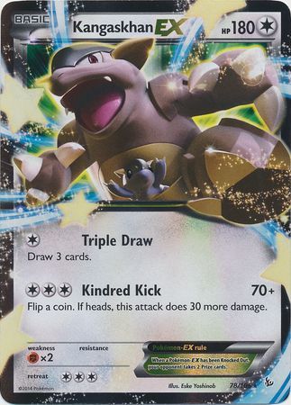 Kangaskhan EX (78/106) (Jumbo Card) [XY: Flashfire] | Mindsight Gaming