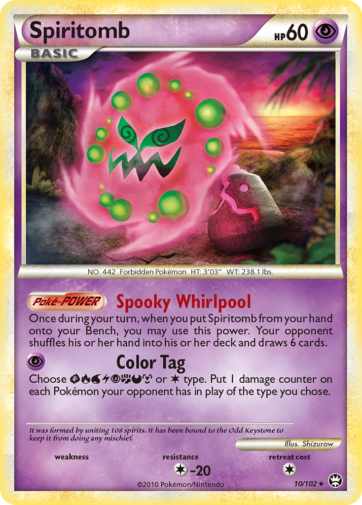 Spiritomb (10/102) [HeartGold & SoulSilver: Triumphant] | Mindsight Gaming