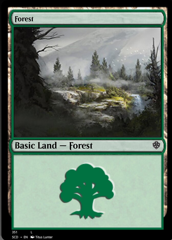 Forest (351) [Starter Commander Decks] | Mindsight Gaming