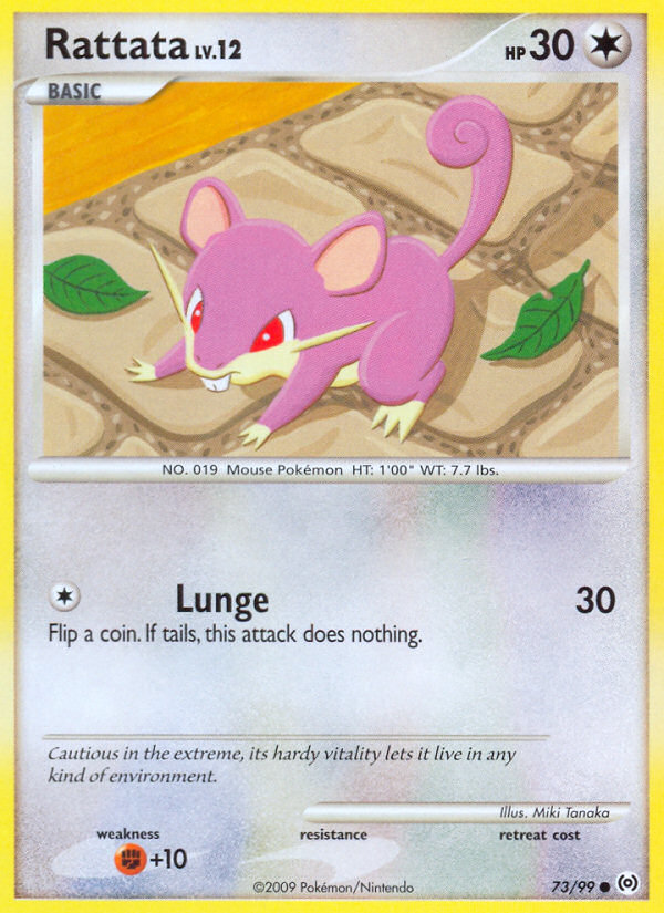 Rattata (73/99) [Platinum: Arceus] | Mindsight Gaming