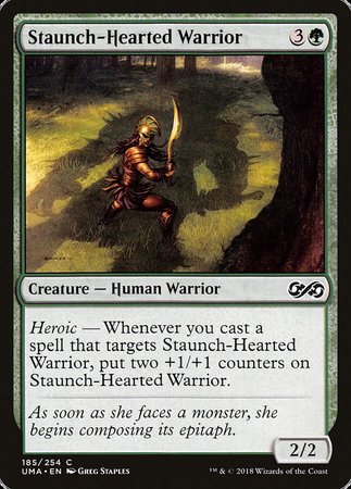 Staunch-Hearted Warrior [Ultimate Masters] | Mindsight Gaming