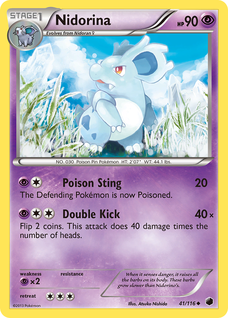 Nidorina (41/116) [Black & White: Plasma Freeze] | Mindsight Gaming