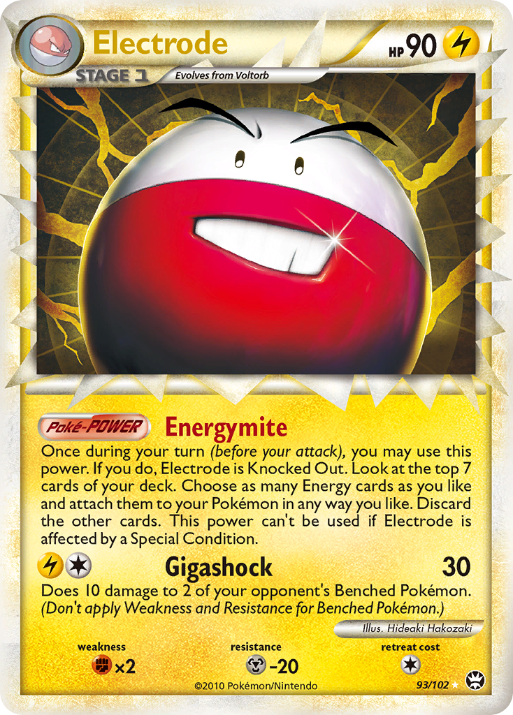 Electrode (93/102) [HeartGold & SoulSilver: Triumphant] | Mindsight Gaming