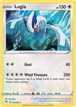 Lugia (132/185) [Sword & Shield: Vivid Voltage] | Mindsight Gaming