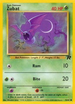 Zubat (70/82) [Team Rocket Unlimited] | Mindsight Gaming