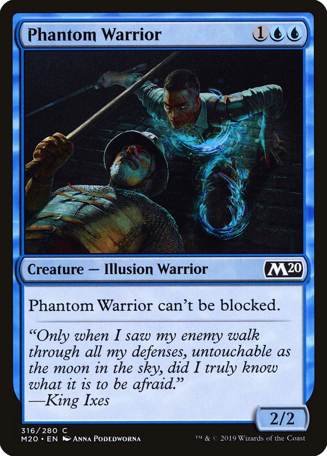 Phantom Warrior [Core Set 2020] | Mindsight Gaming