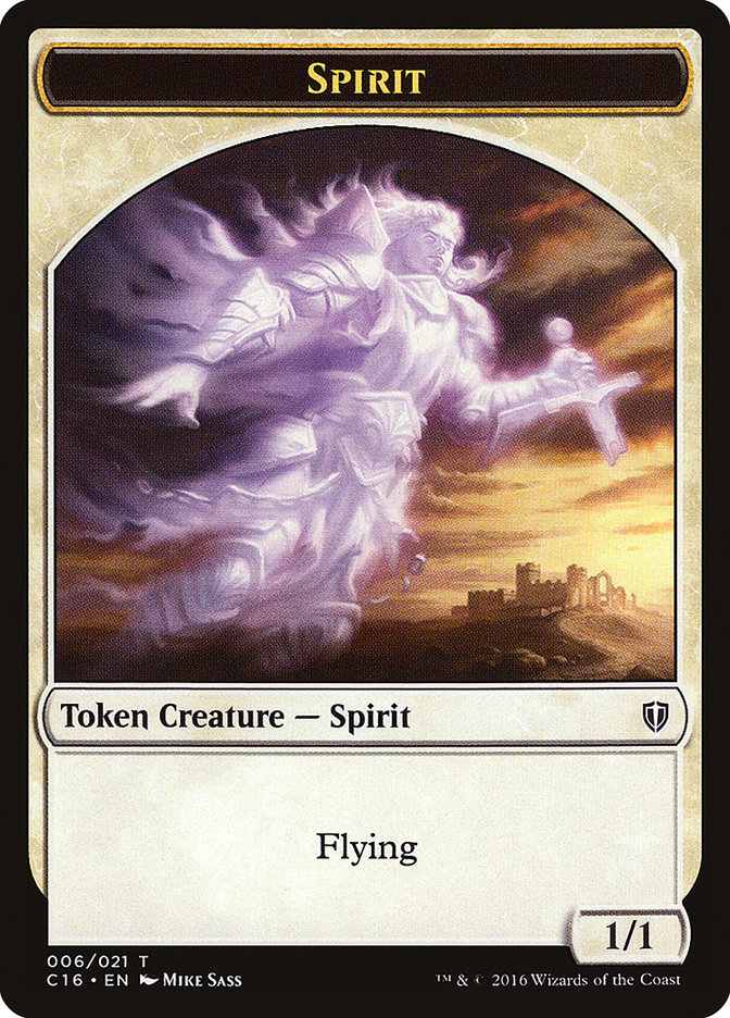 Spirit (006/021) [Commander 2016 Tokens] | Mindsight Gaming