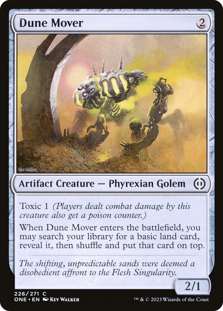 Dune Mover [Phyrexia: All Will Be One] | Mindsight Gaming