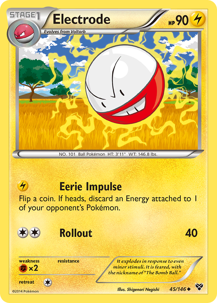 Electrode (45/146) [XY: Base Set] | Mindsight Gaming