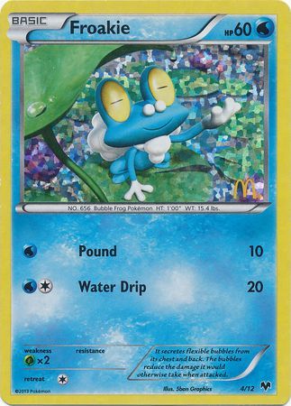 Froakie (4/12) [McDonald's Promos: 2014 Collection] | Mindsight Gaming