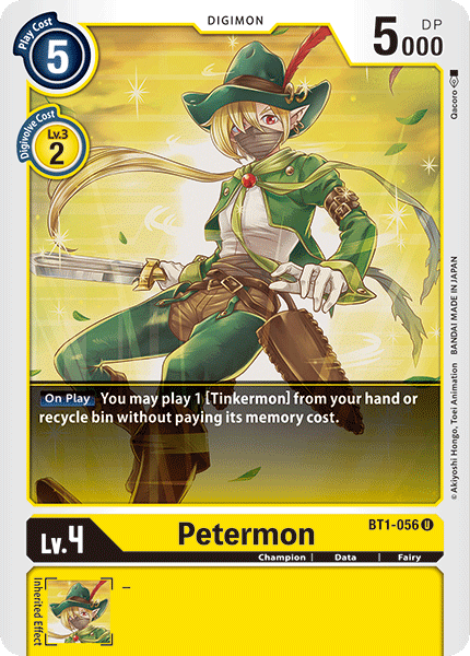 Petermon [BT1-056] [Release Special Booster Ver.1.0] | Mindsight Gaming